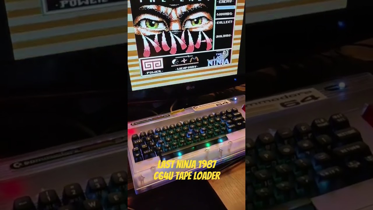 Last Ninja 1987 C64U Tape loader 