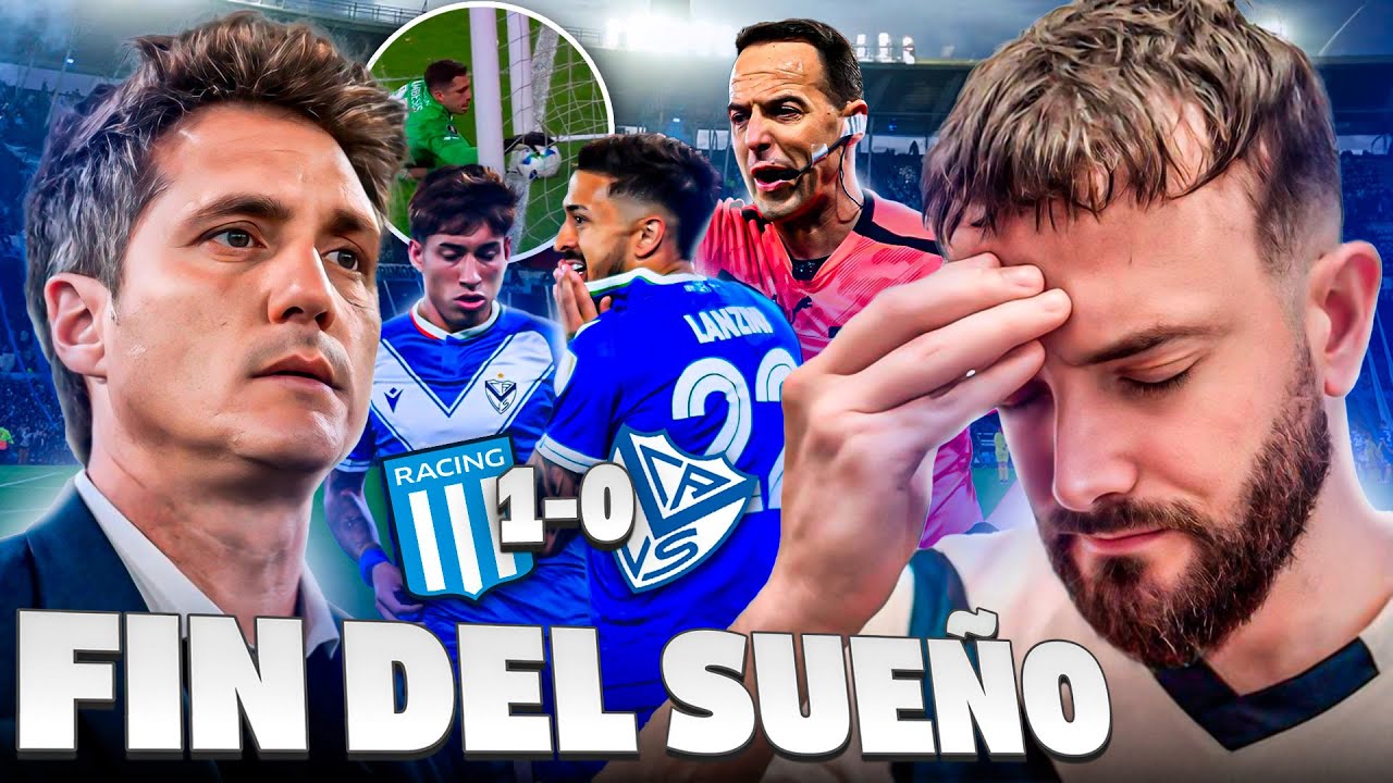 VÉLEZ PERDÍO ANTE RACING EN AVELLANEDA Y QUEDÓ AFUERA DE LA COPA LIBERTADORES