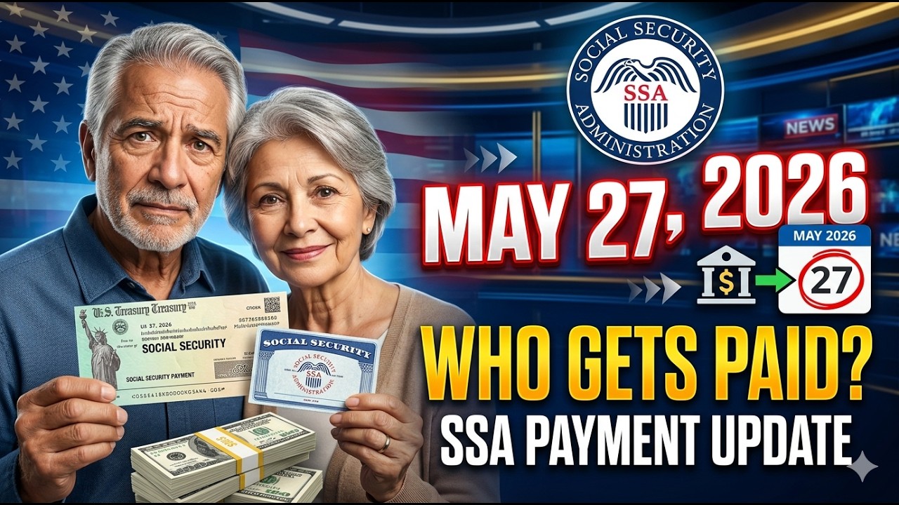 Who Gets Social Security on May 27, 2026? SSA Payment Schedule Update