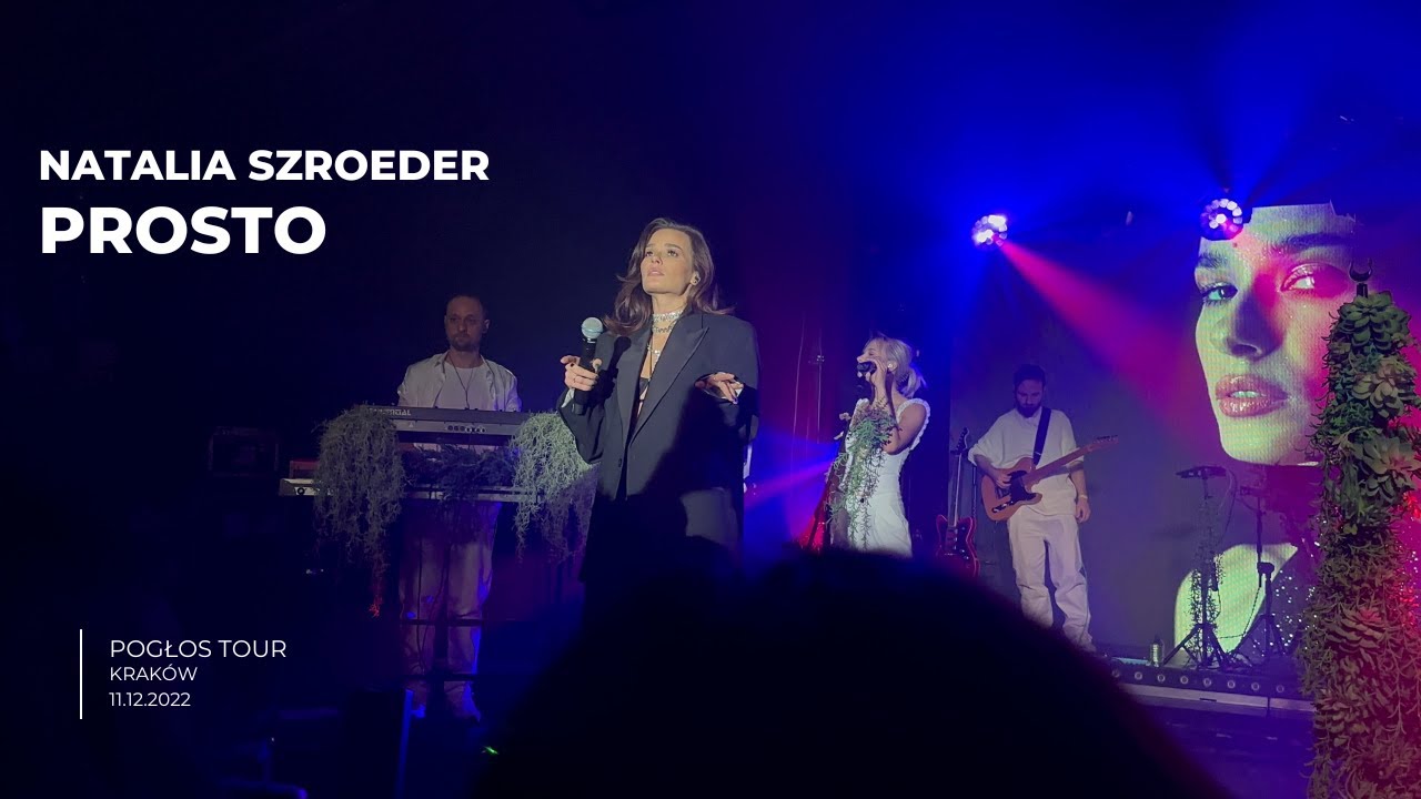 Natalia Szroeder - Prosto, Kraków 11.12.2022 | 4K | | Pogłos Tour |