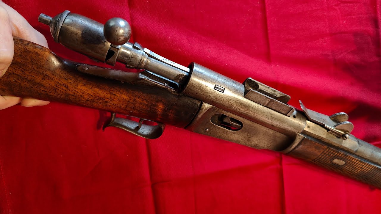Beautiful Swiss Vetterli 10.4 13 round magazine M71 (disassembly & assembly) + relaxing music 🧡 #2