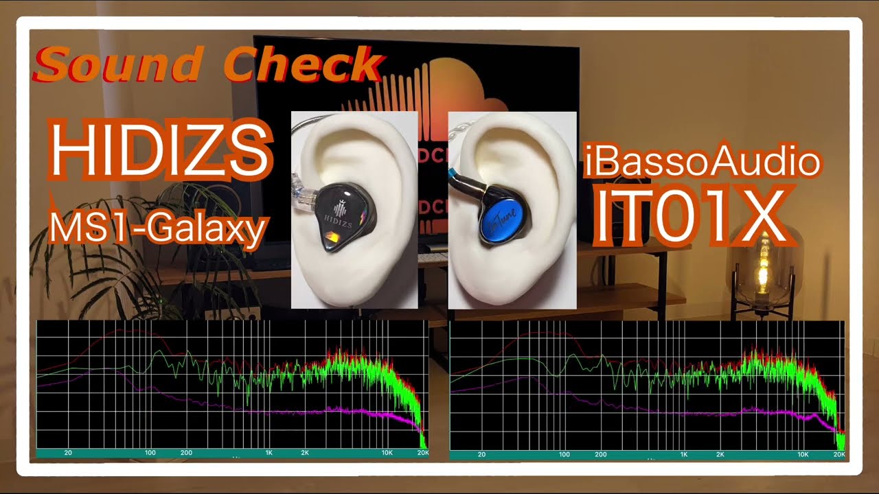 HIDIZS MS1-Galaxy vs iBassoAudio IT01X [IEMs Chinese In-Ear Sound Comparison 中華イヤホン音比較]