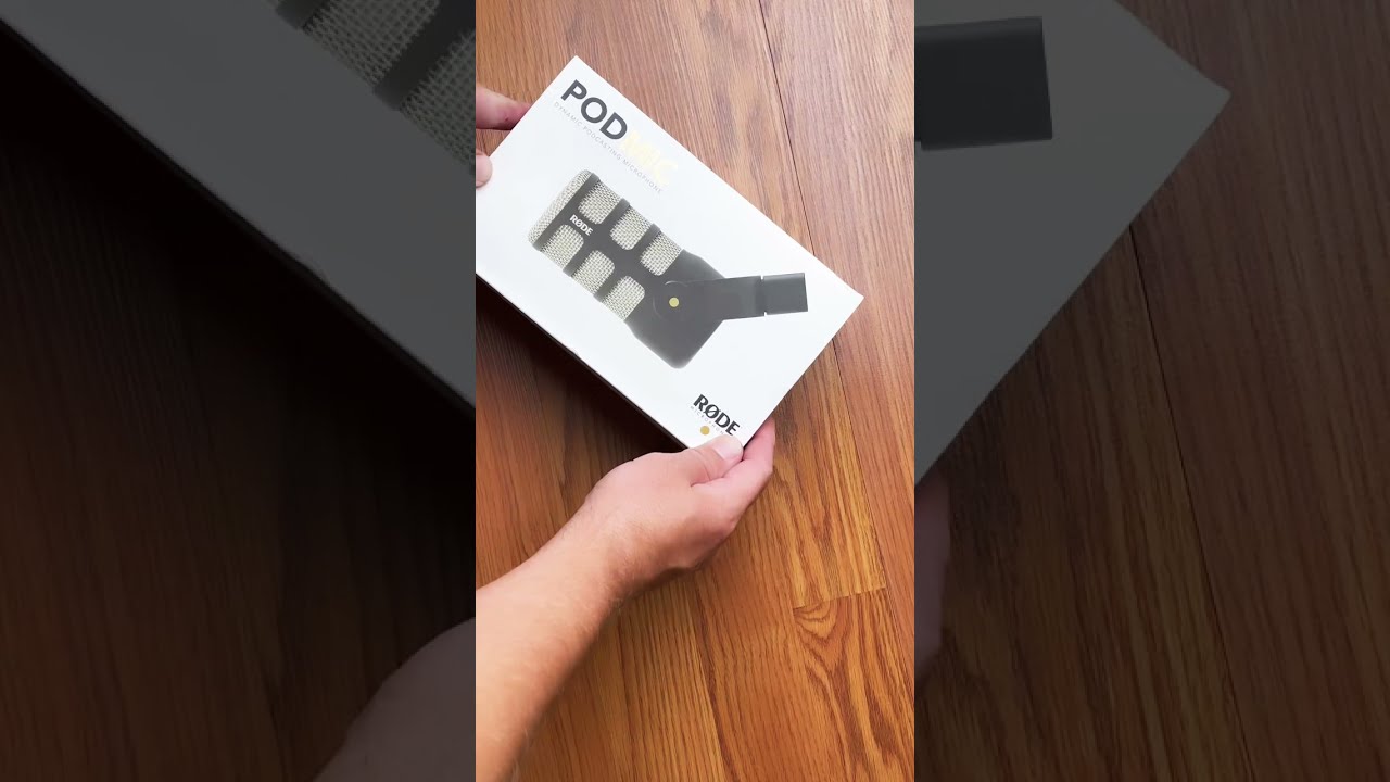 The PodMic by Rode - Affordable Dynamic Podcasting Mic Unboxing