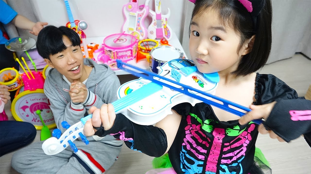 보람이와 또치의 악기 장난감 연주놀이 Kids Got Talent Challenge
