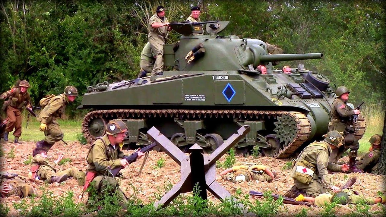 Military & Flying Machines 2017: Battle Re-enactment