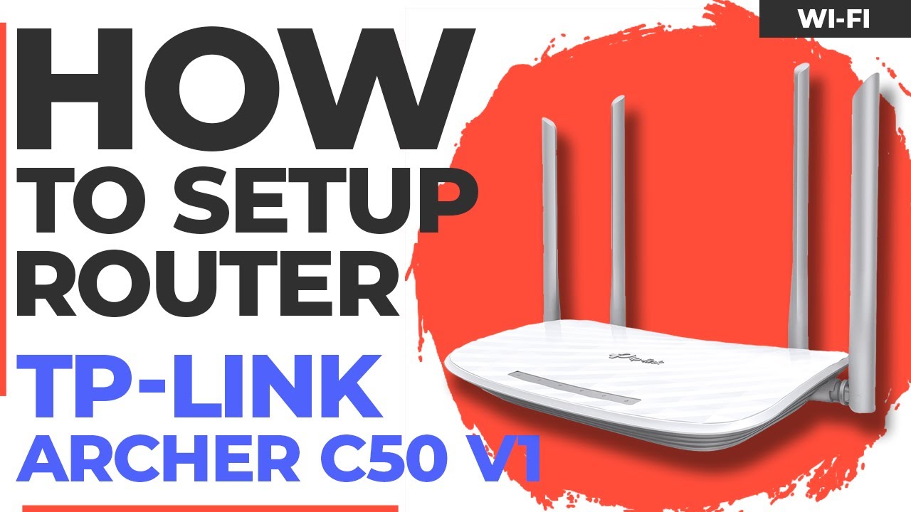 ✅ Как настроить TP-Link Archer C50 v1