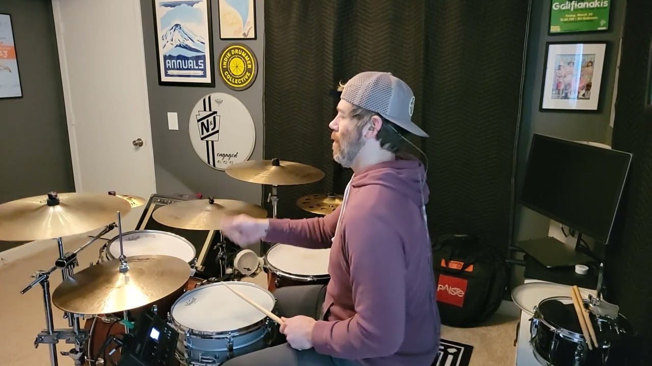 Radiohead - Man Of War (drum cover)