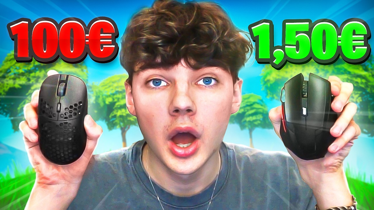 1€ vs 100€ MAUS in Fortnite Ranked 👑