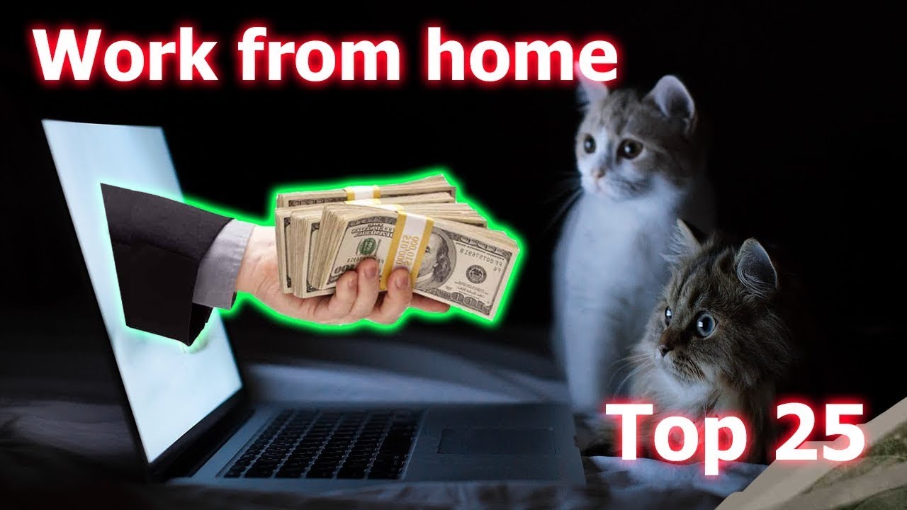 Top 25 work from home jobs and make money online 2020|Home based business