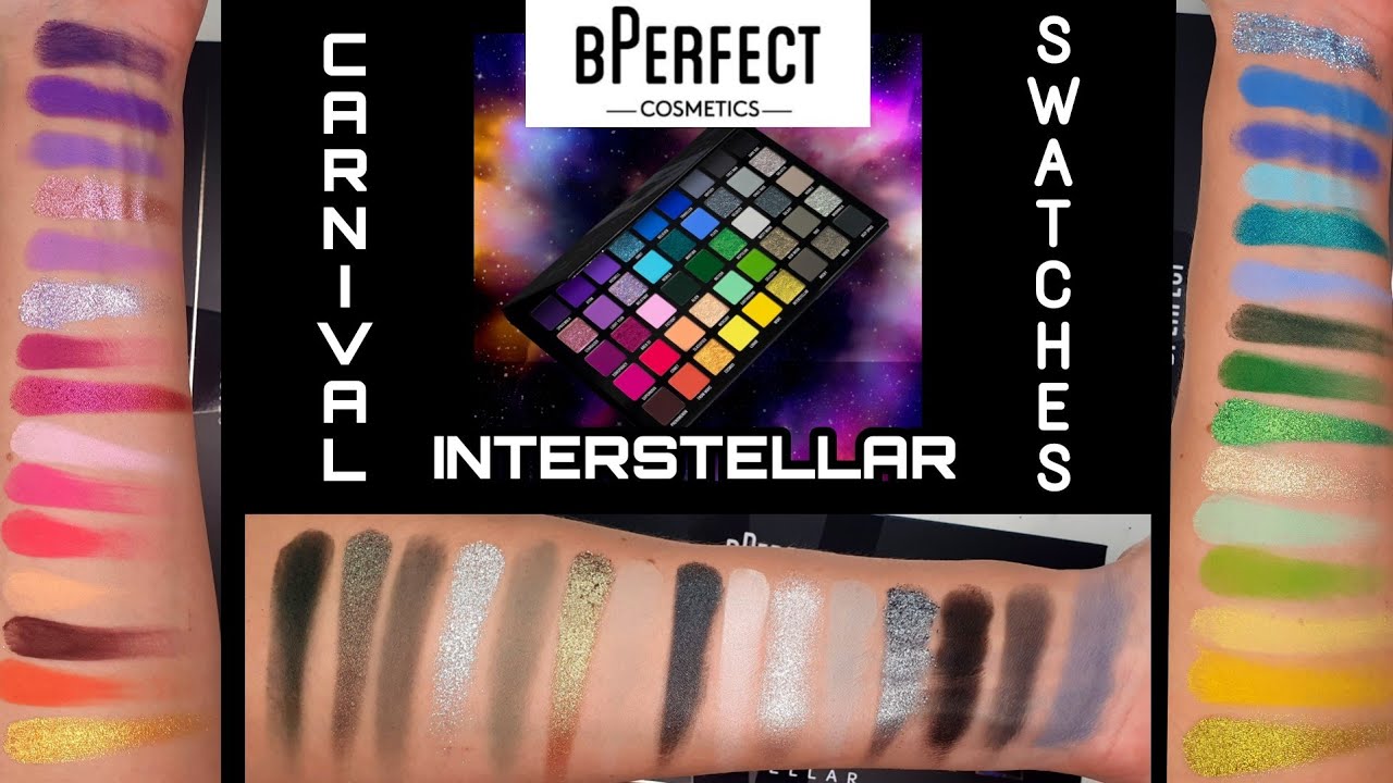 BPerfect x Stacey Marie Carnival V Interstellar Palette | SWATCHES