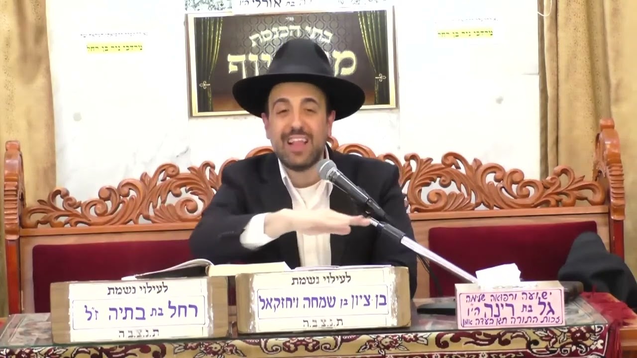 הרב מאיר אליהו • פרשת שמות השובבים