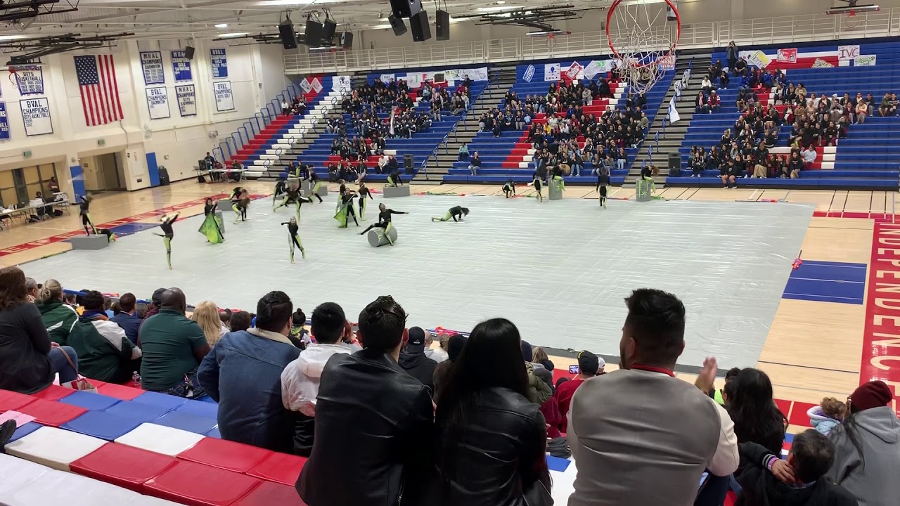 Laguna creek HS Winterguard Independence Winter Review 2020