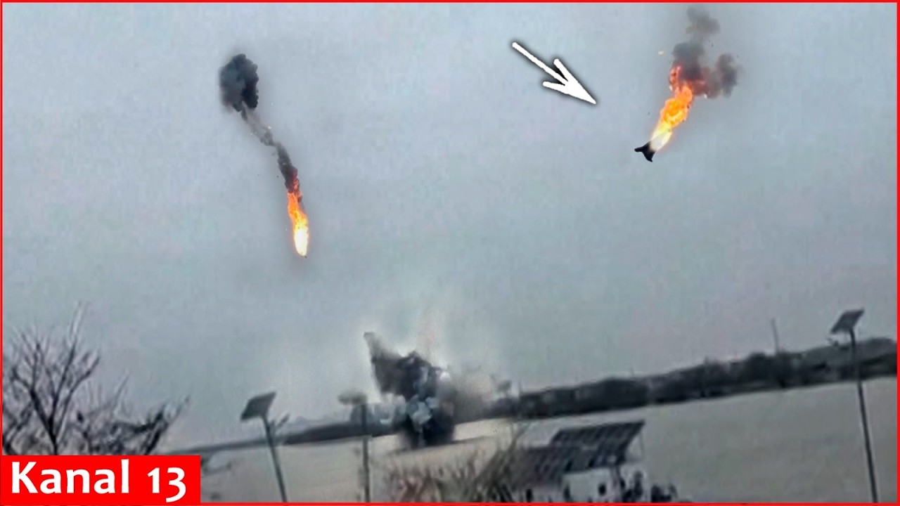 Drone downed in border area between Romania and Ukraine during Russia aerial attack