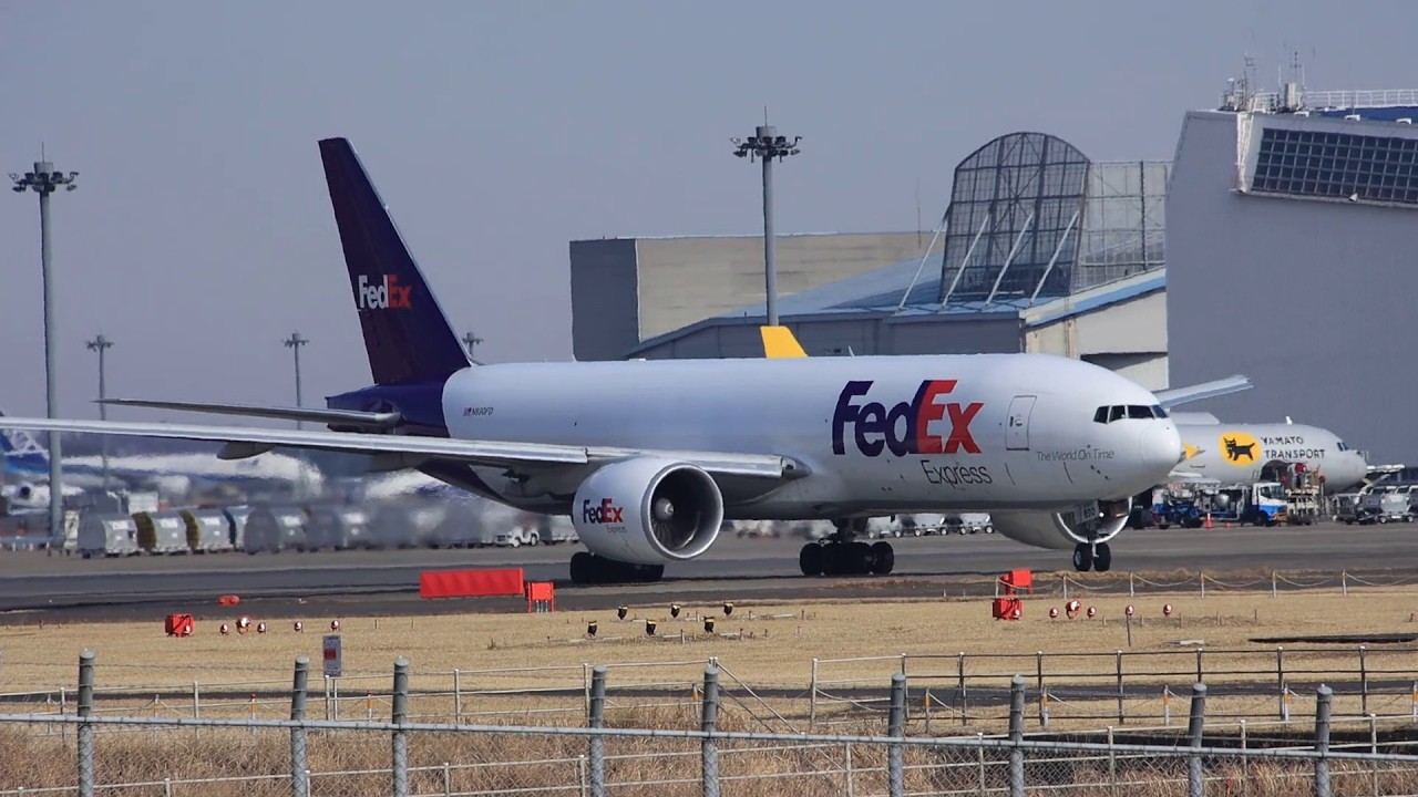 フェデックス・エクスプレス・ボーイングB777-ES2・成田空港離陸・2026/2/5