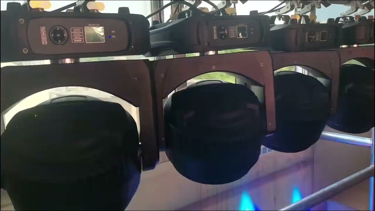 LED Moving head wash and pixel light@MovingLights
