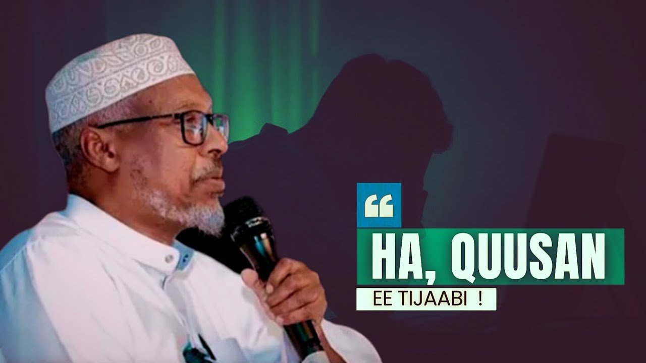 Ha noqon qof quusta! | waliga ha cabsan |