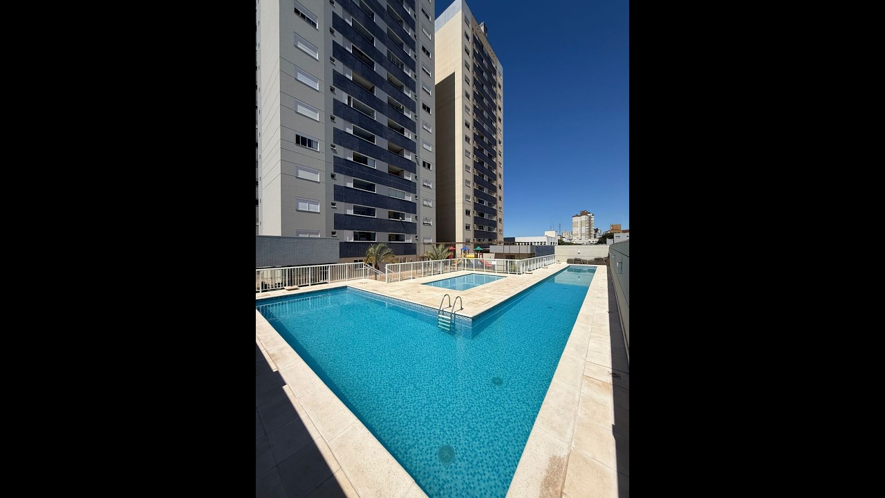 Apto no Edifício Sylvio Kissula, prédio com home clube completo, ap com 1 suíte mais 2 quartos