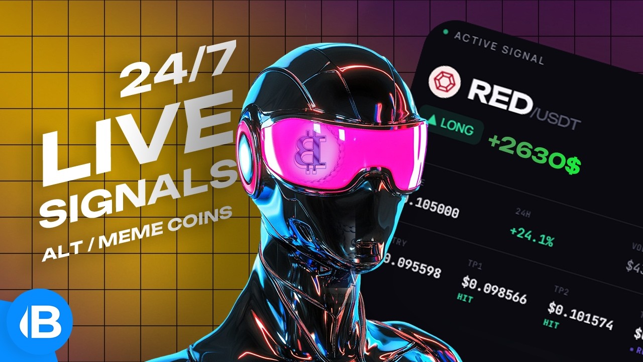 RED, STAR, GPS Top Altcoin and Meme Coin Movers - Crypto Signals 24/7 Live