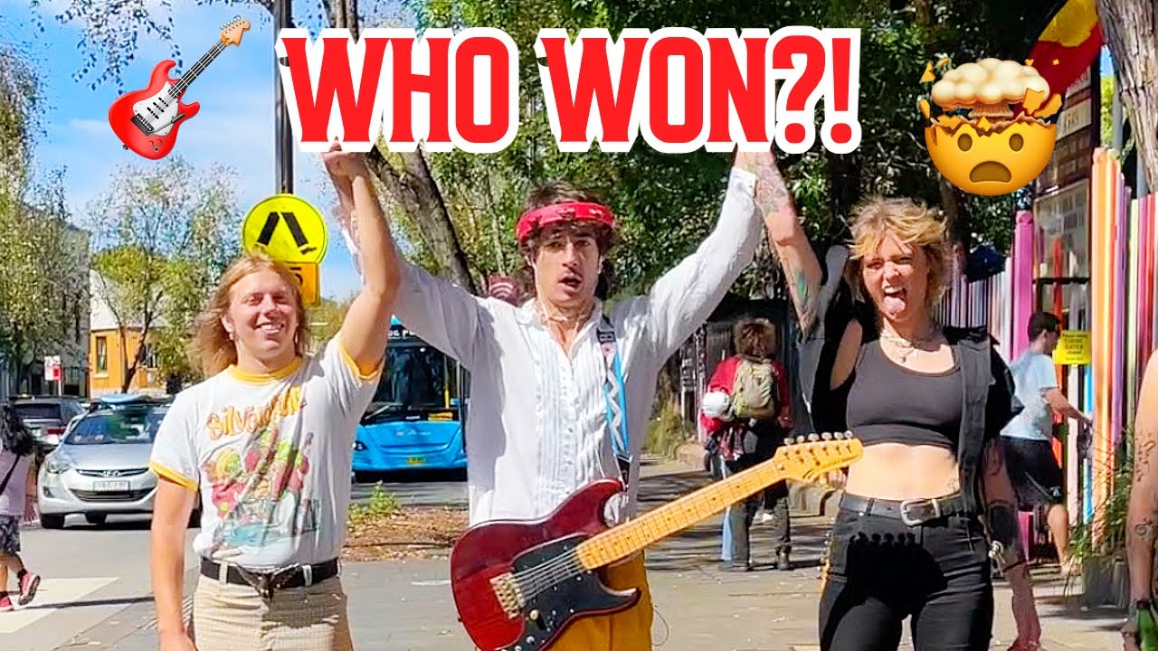GREATEST GUITAR SOLO BATTLE EVER!! 🤯🎸