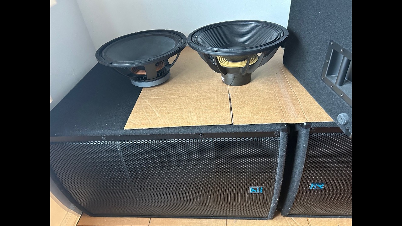 Yorkville LS 1208 Woofer Upgrage