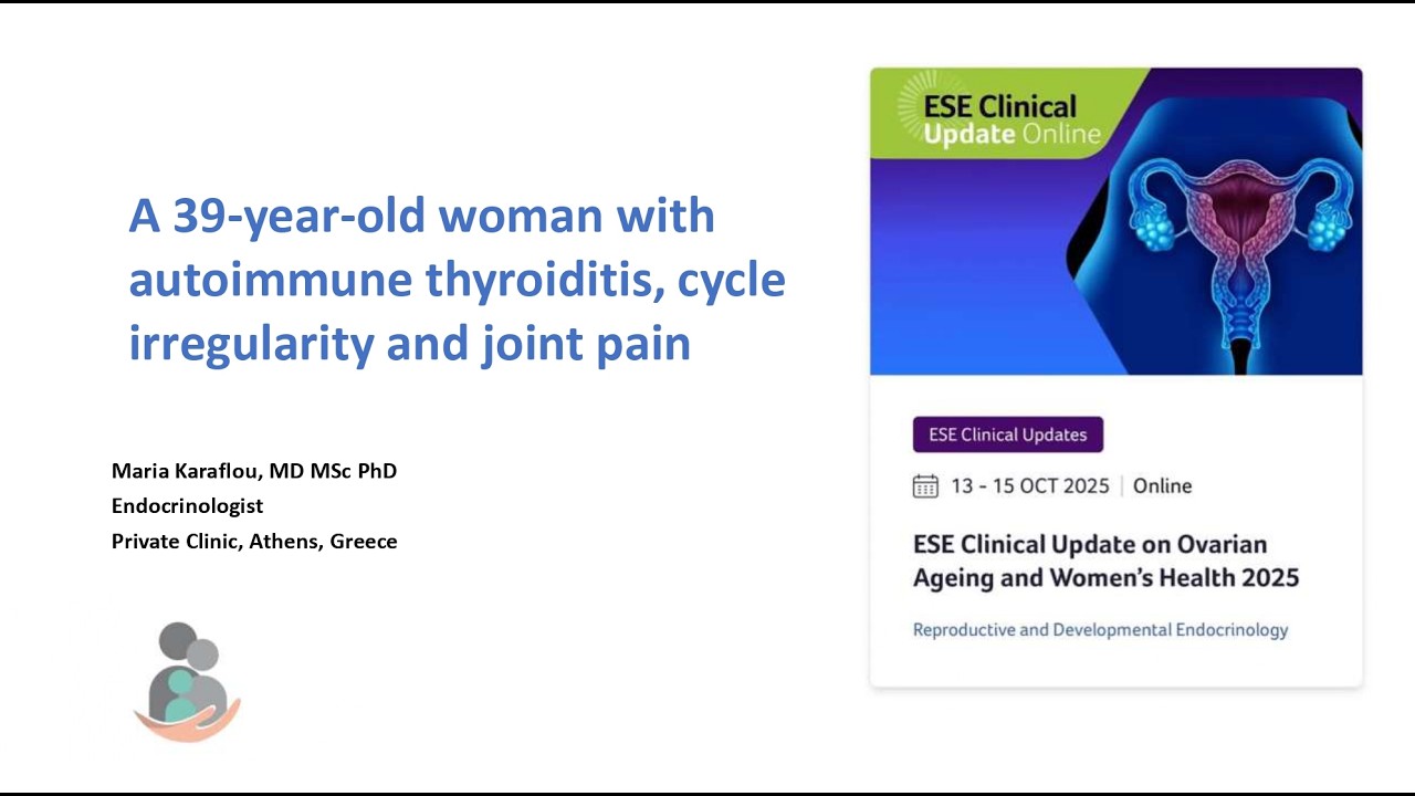 Premature Ovarian Failure Clinical Case Maria Karaflou Menopause expert