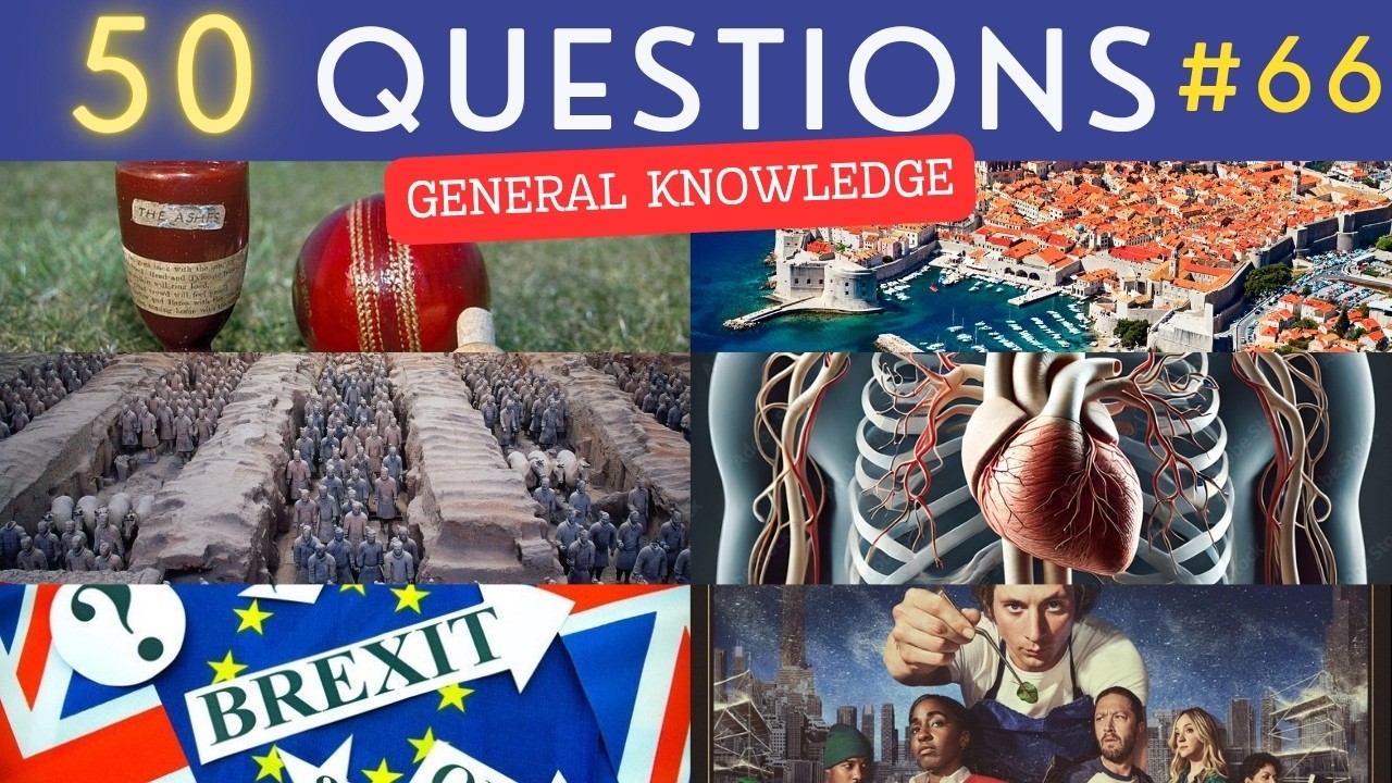 The General Knowledge Quiz #66 &brvbar; 50 Trivia Questions - Pub Quiz