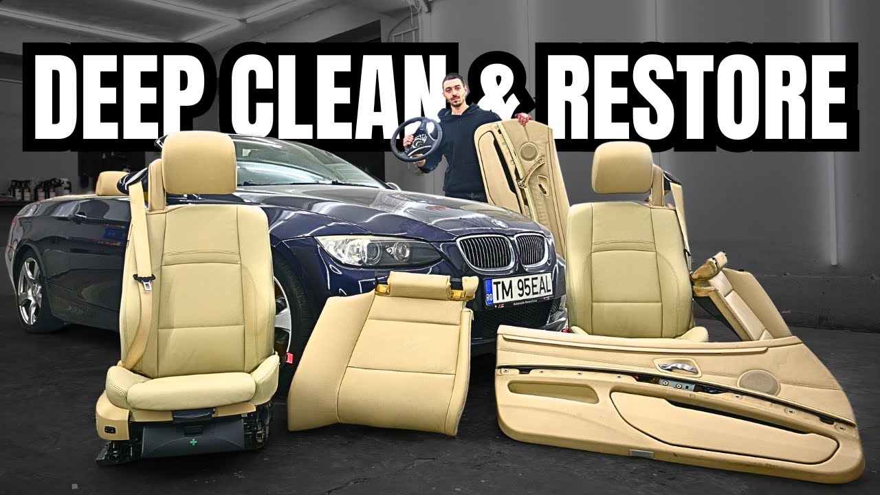 Here's How A BMW Interior Is Revived - Car Detailing