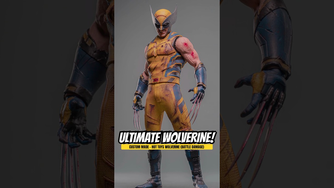 Росомаха Дэдпул от Hot Toys - Боевые повреждения Росомахи (создано SixthKero_Art)