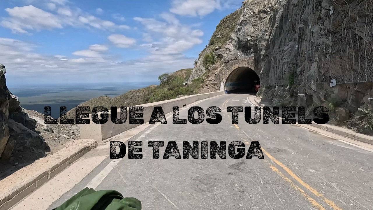 En las alturas de las sierras de Cordoba llego a los TUNELES DE TANINGA y me dejan pasar| Ep #04