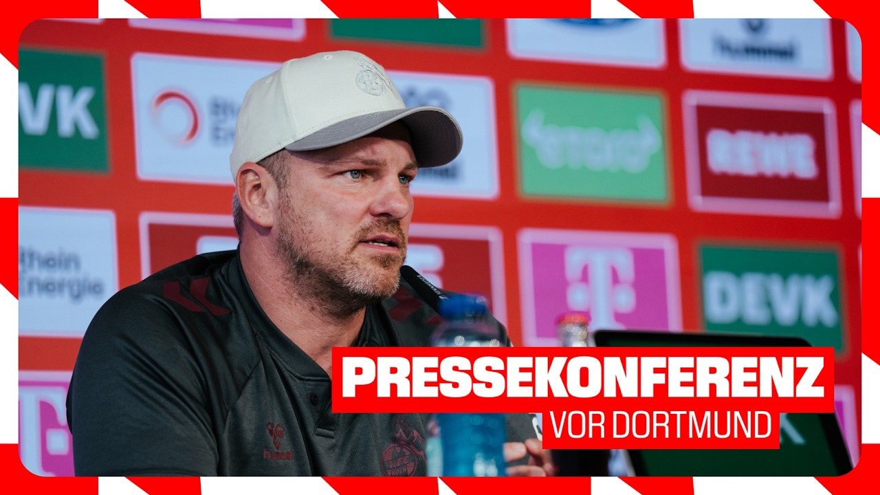 Pressekonferenz vor Dortmund | 1. FC Köln