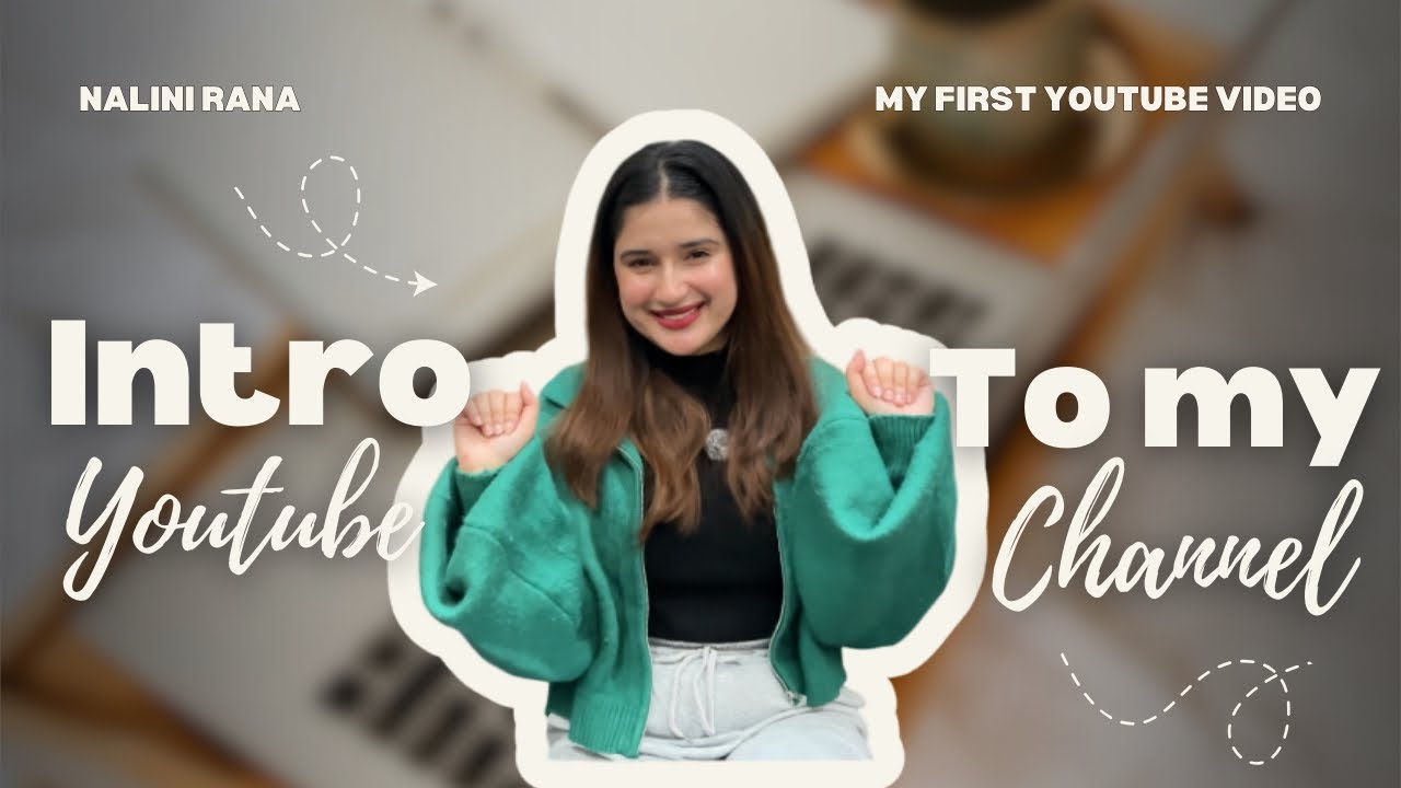 Finalllyyyyy !!!! My First Youtube Video Is Here | Nalini Rana