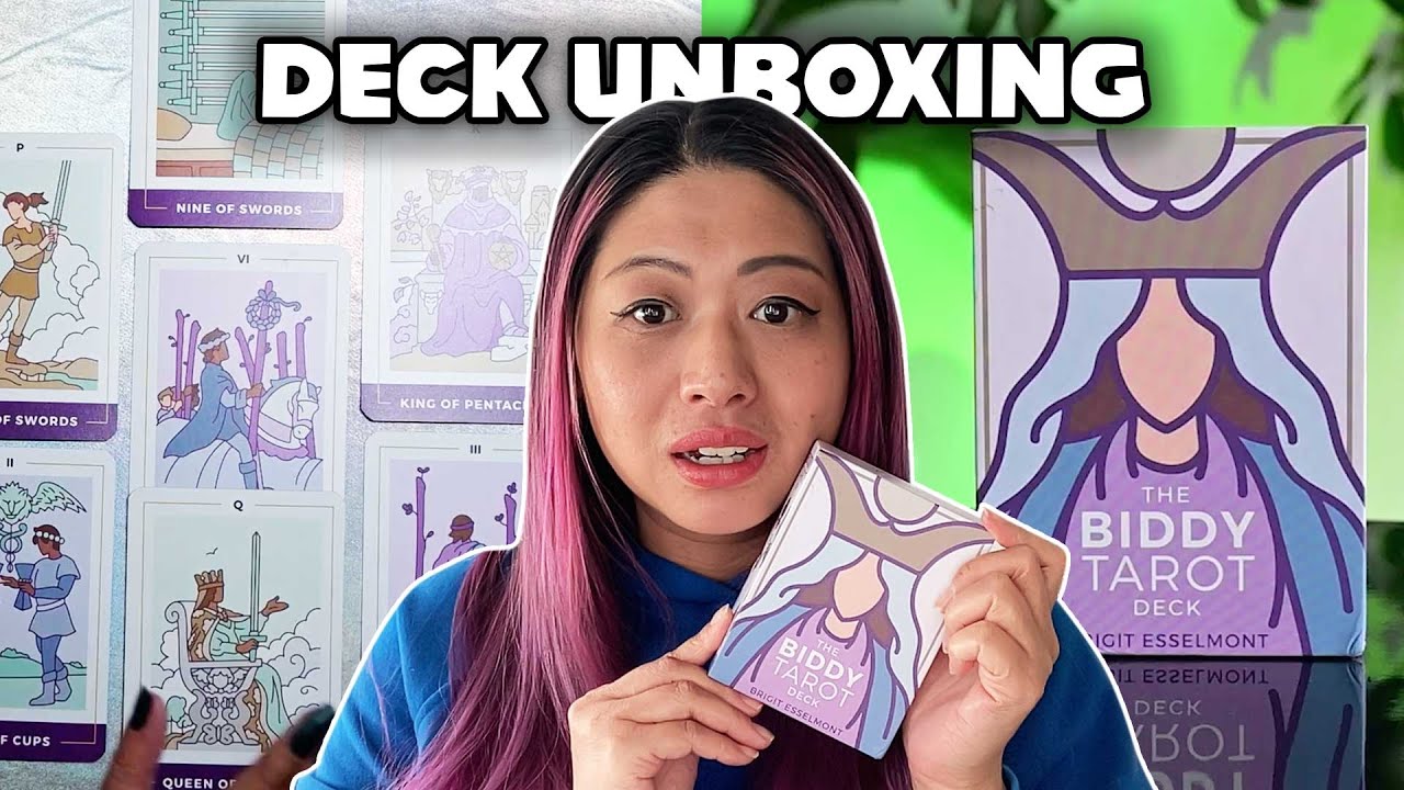 Biddy Tarot Deck Unboxing & Flipthrough | Tarot Interview & Spread | One Card Collective Reading