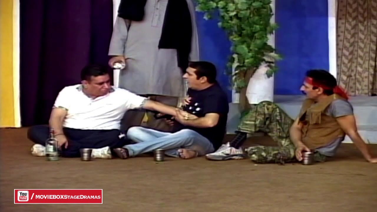 SHARABI MARASAI FUNNY DRAMA CLIP FT. ZAFRI, NASIR CHANYOUTI, IFTIKHAR THAKUR