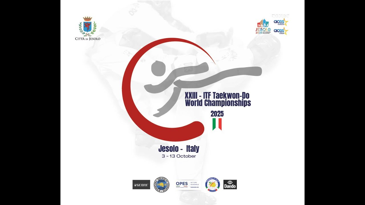RING 3 Taekwon-Do ITF World Championships - Jesolo ( 08/10/2025 )