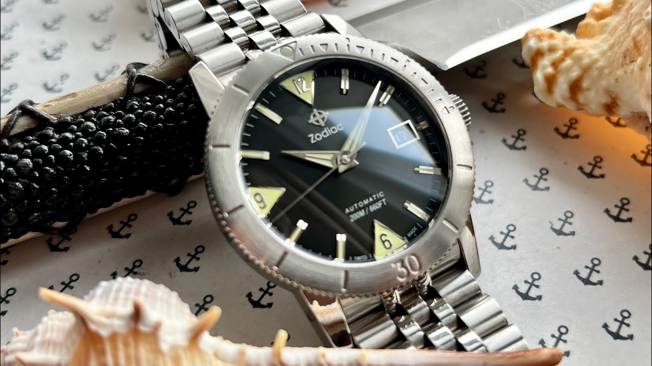 Обзор часов Zodiac sea wolf