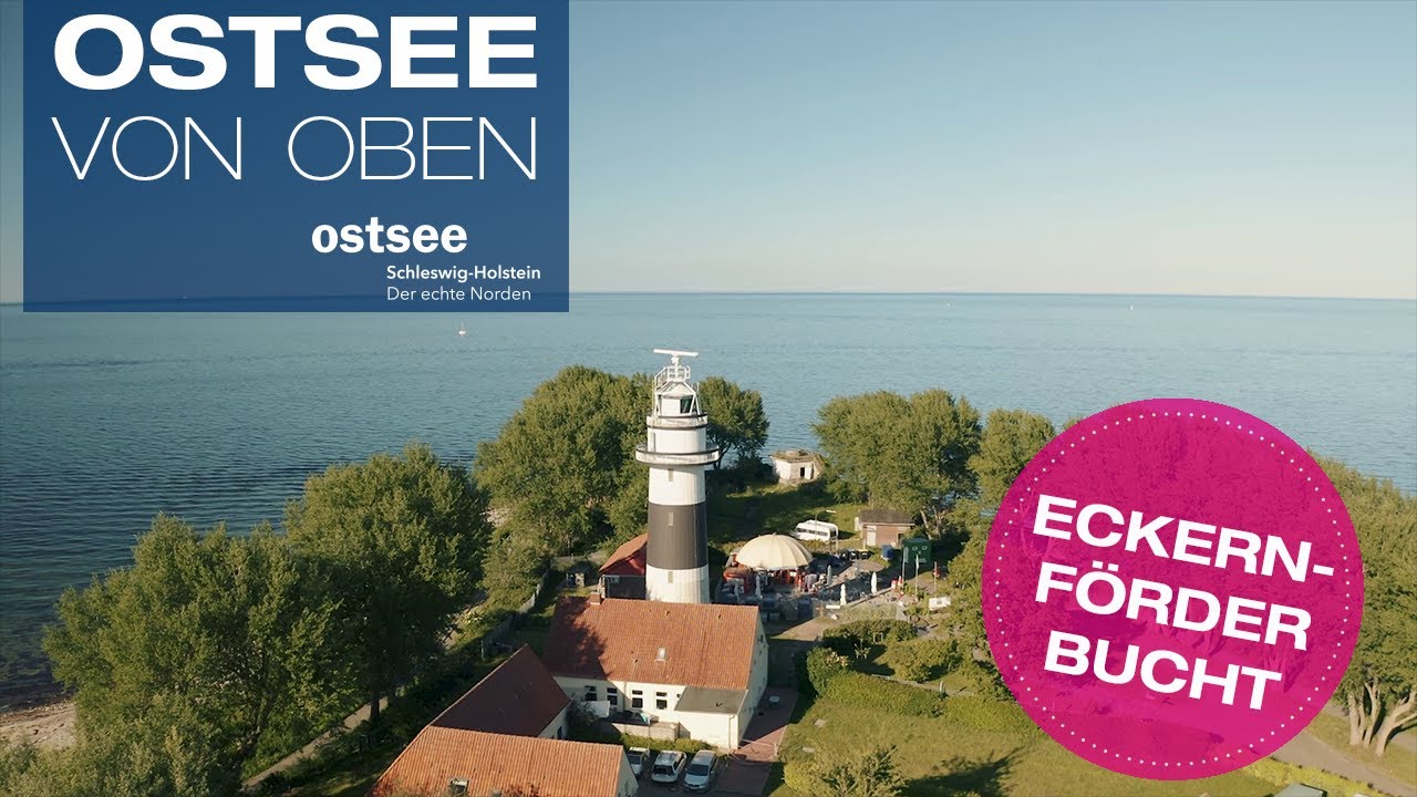 Ostsee von Oben | Die Eckernförder Bucht