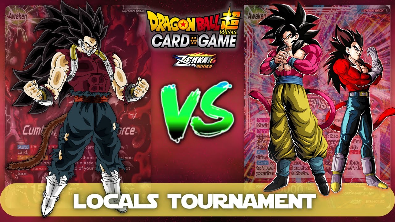 CUMBER VS SS4 GOGETA | DRAGON BALL SUPER CARD GAME