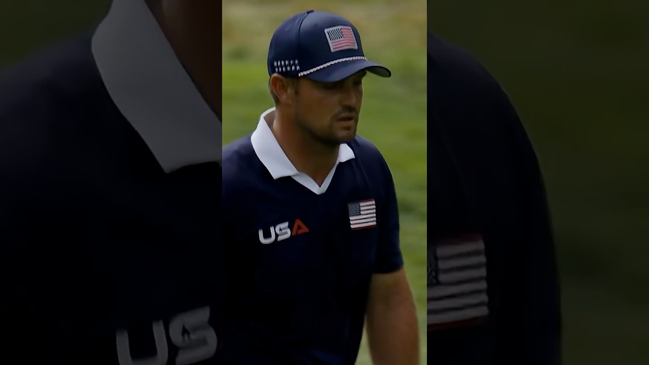 DeChambeau inches away from an ALBATROSS! 🤩