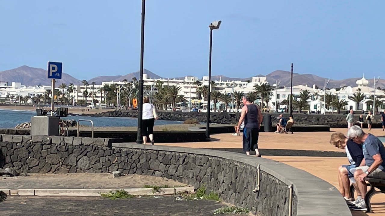 Lanzarote walk from matagorda to playa Honda