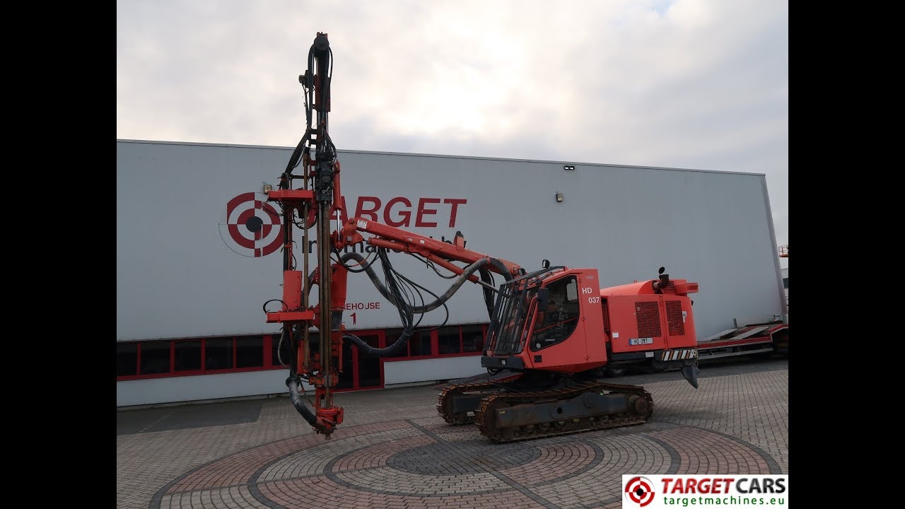 776627 SANDVIK DX800 CRAWLER SURFACE TOP HAMMER HYDRAULIC DRILL RIG 2007