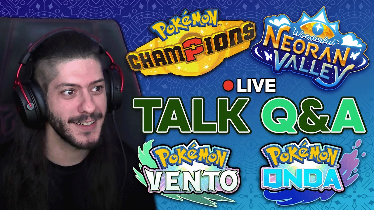 Talk Q&A Neoran e Pokémon Day - Talkedì w/ Cydonia