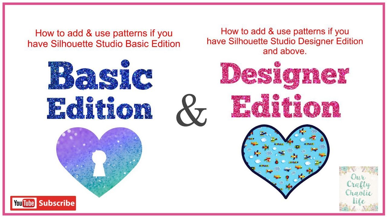 Silhouette Tutorial | Add Your Own Patterns to Silhouette Studio