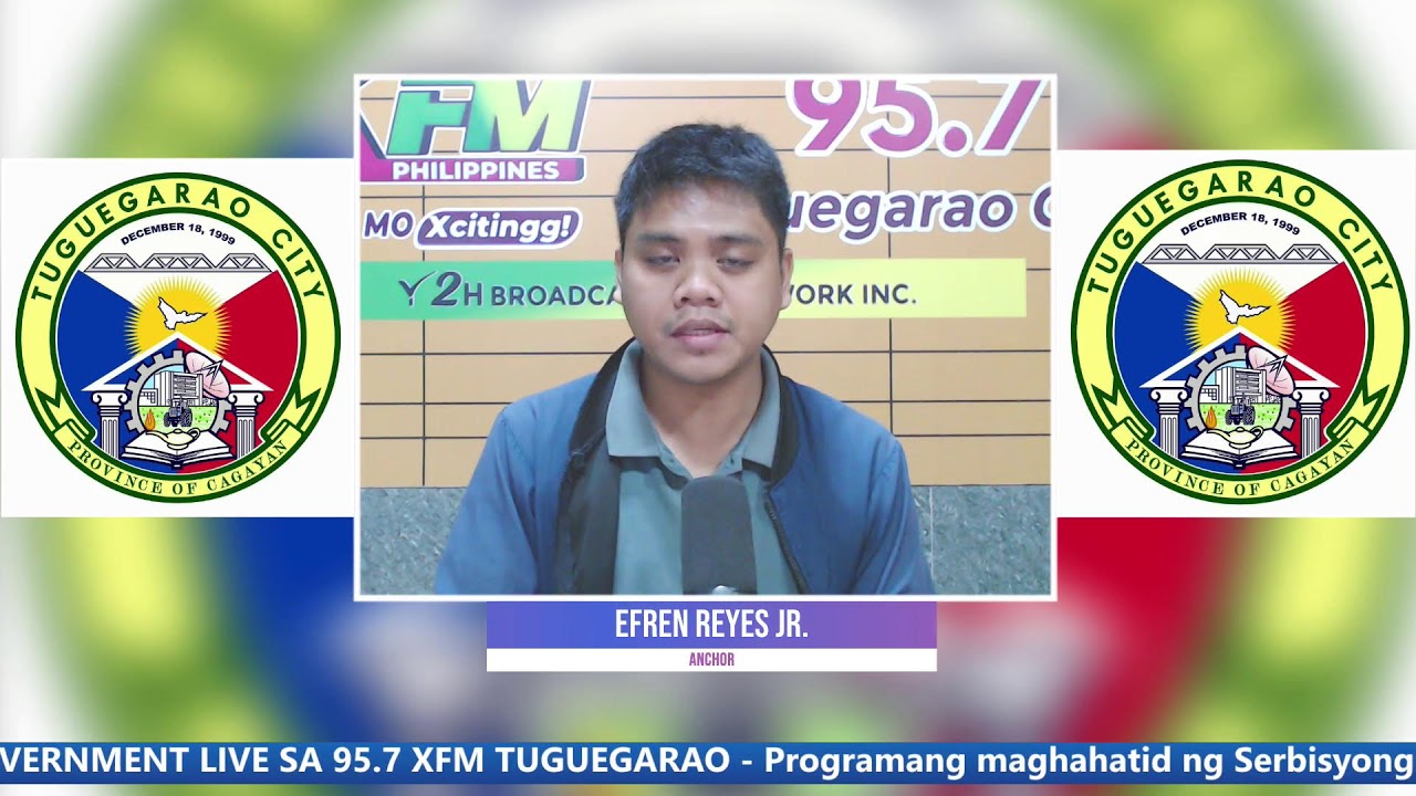 TUGUEGARAO CITY GOVERNMENT LIVE SA 95.7 XFM TUGUEGARAO (MARCH 12, 2026)
