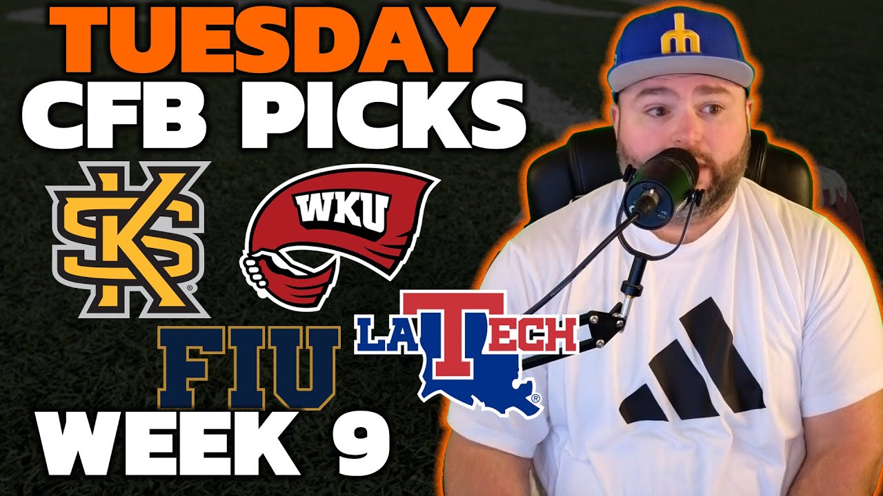 Tuesday College Football Picks - Week 9 with Kyle Kirms