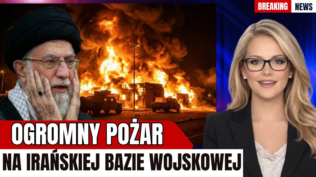 Wielki pożar na bazie wojskowej w Teheranie, zamachowiec zastrzelił rosyjskiego generała w Moskwie