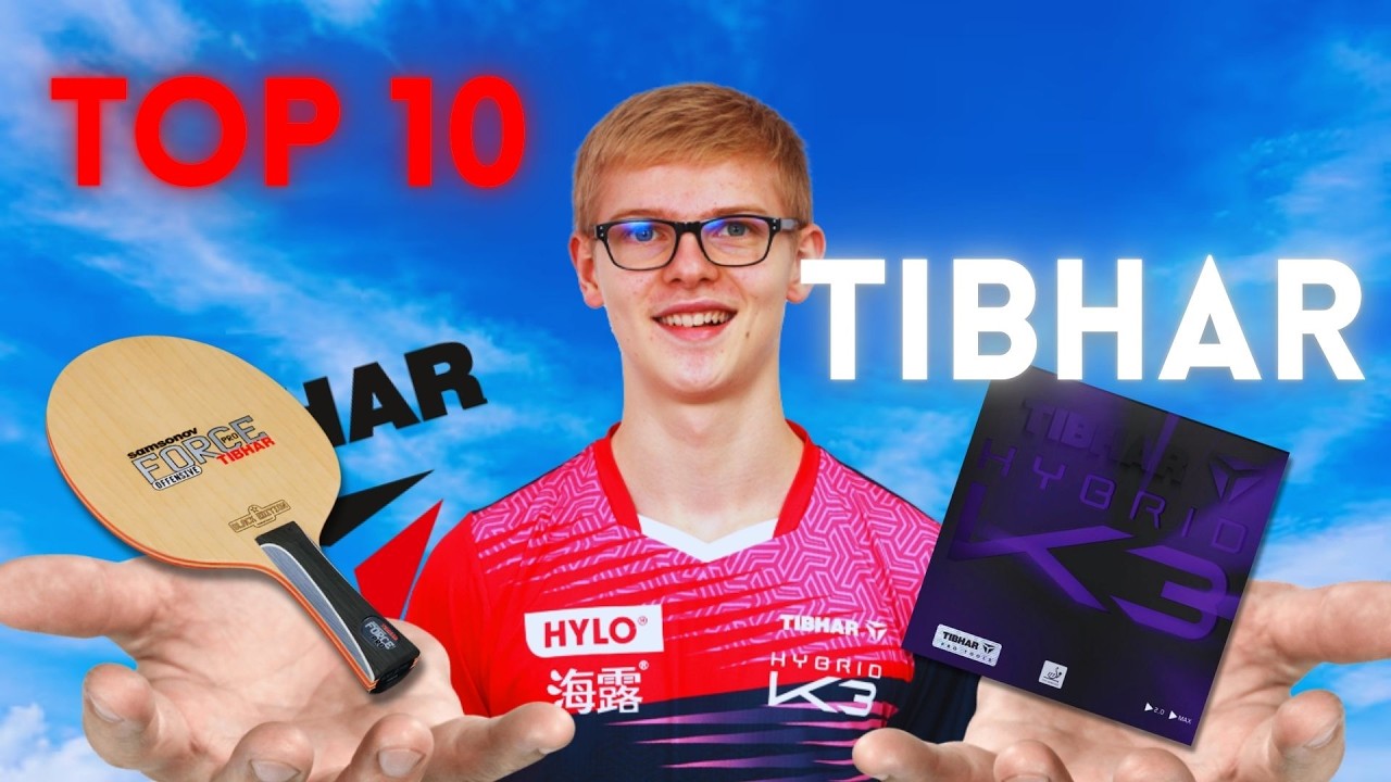 🔥 TOP 10 PRODUCTOS TIBHAR | ¿Vale la pena esta marca de tenis de mesa?