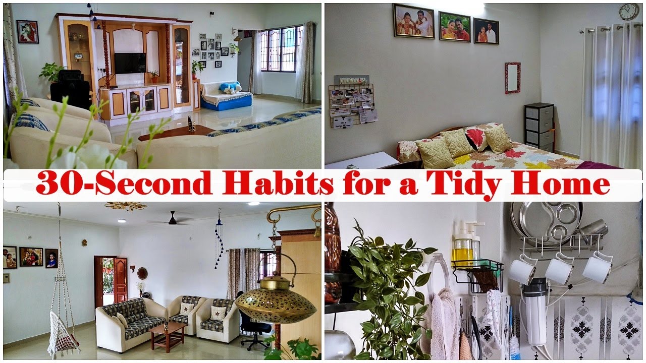 15 Cleaning Habits that Made my Home Tidier in less than 30 Seconds