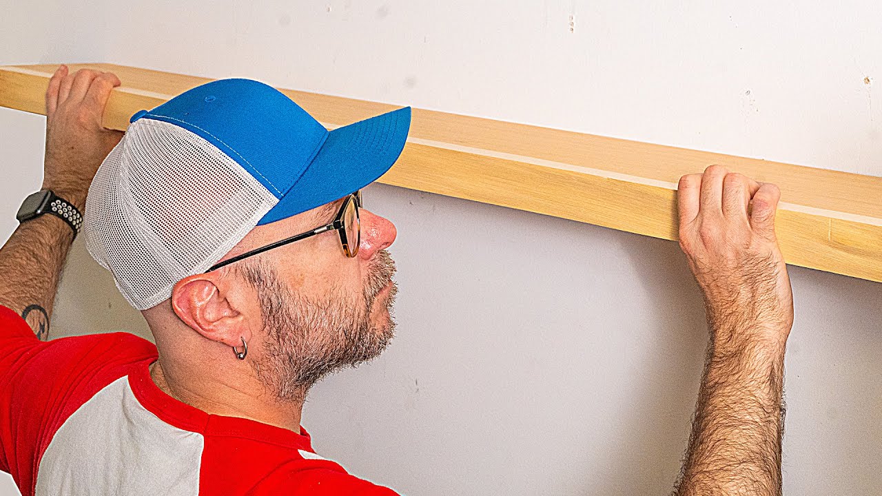 Absolute Easiest Way to Install Floating Shelves