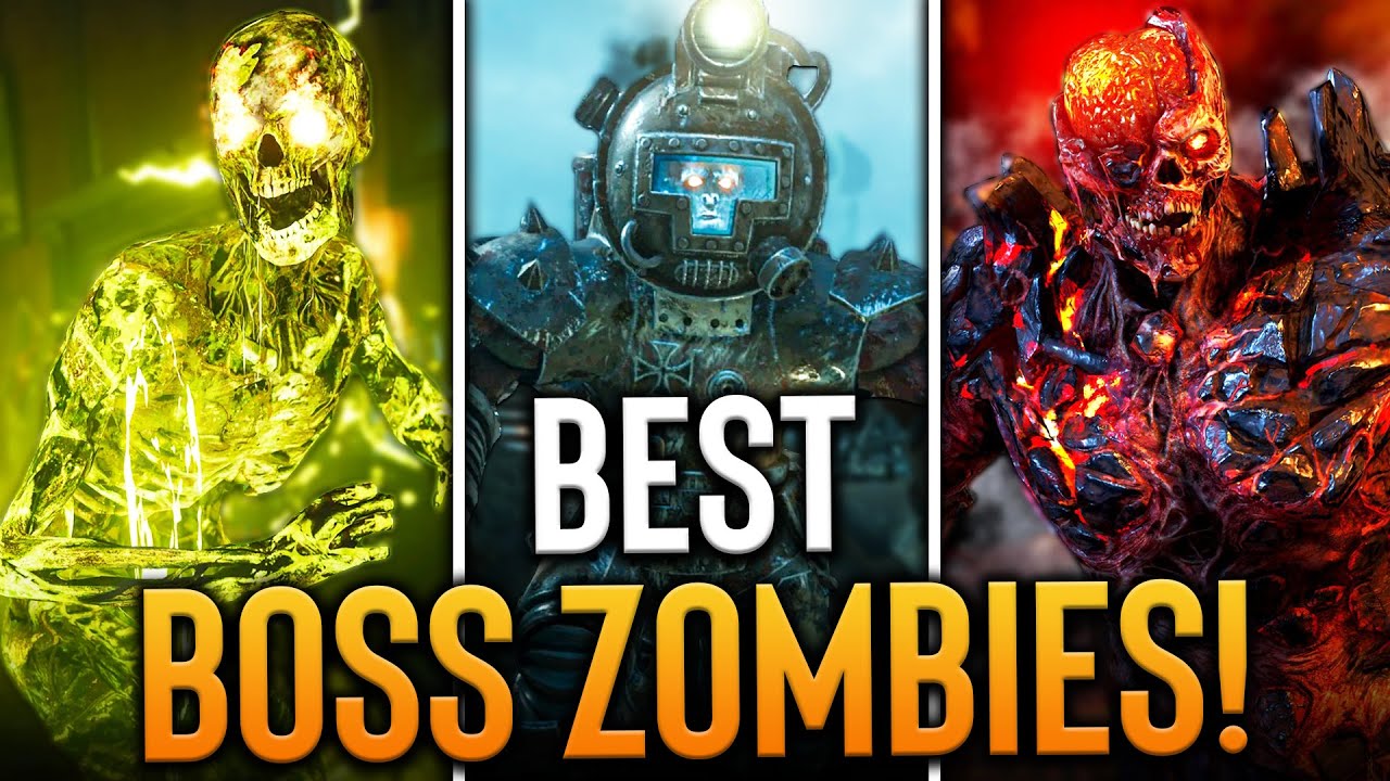 Which Call of Duty Zombies Game Has the BEST Boss Zombies? (RANKING)