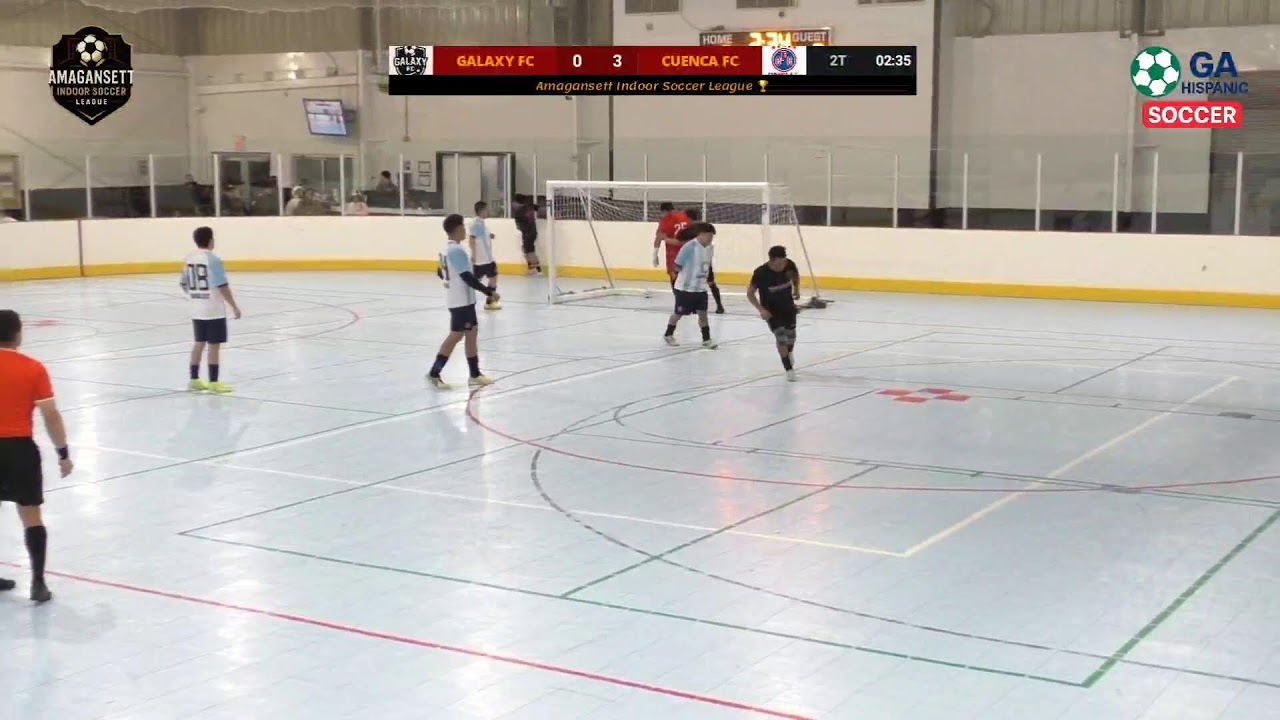 Amagansett Indoor Soccer League Libre 8vos: Galaxy FC vs Cuenca FC